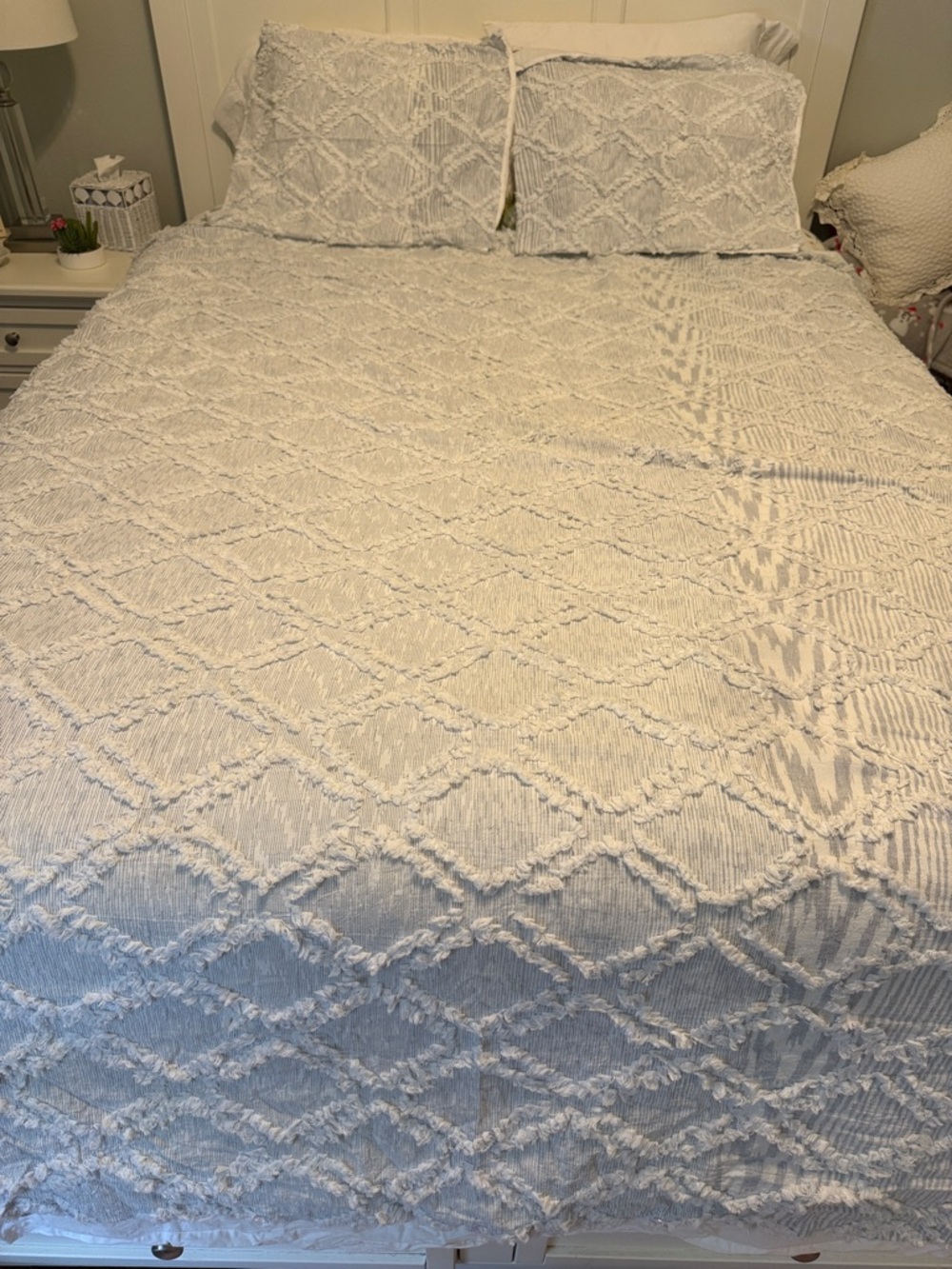 Textured Duvet Cover and Shams